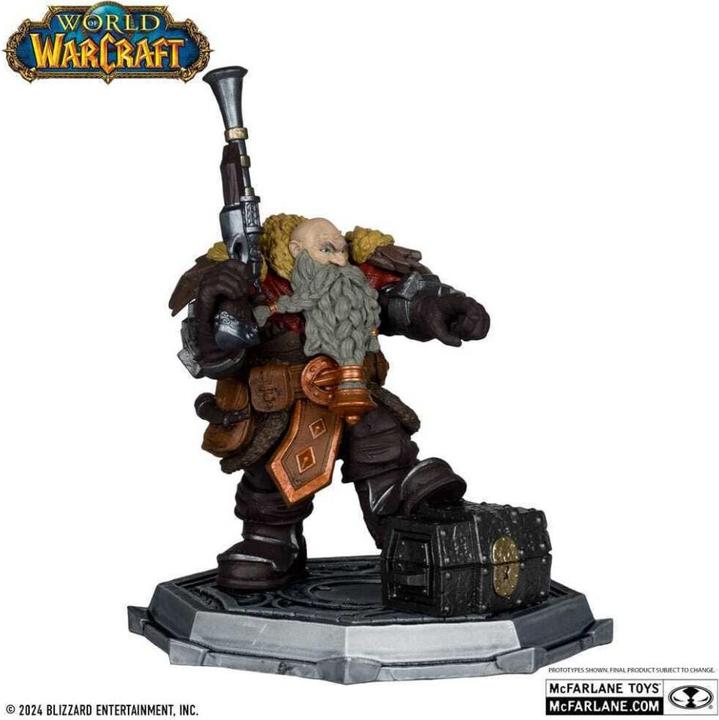 Produktbild McFarlane World of Warcraft PVC Statuen 2er-Pack 1/12 Dwarf Hunter: Beast Master & Pandaren: Monk (Gold Label)
