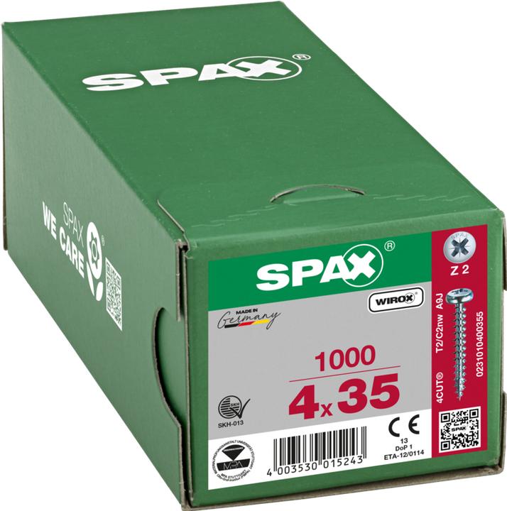 Actual product image Spax Chipboard screws (1000 Screws per piece)