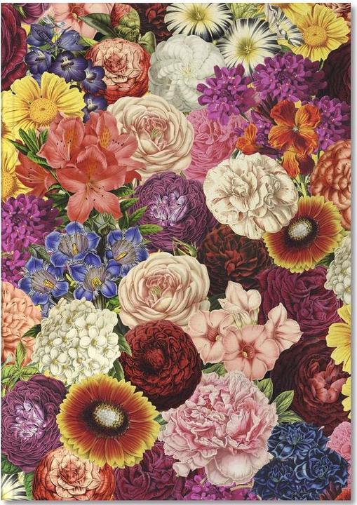 Produktbild Juniqe Spring Explosion - Blumen (A4, Gepunktet)