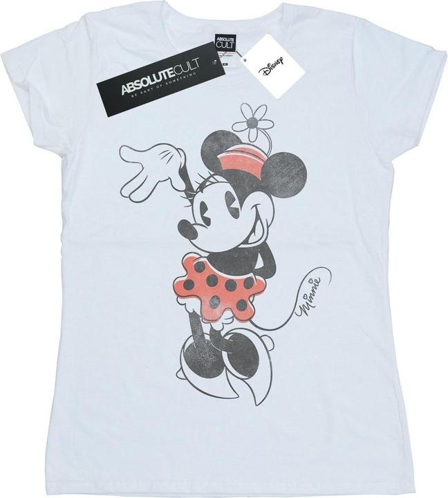 Immagine prodotto Disney Minnie Mouse Waving Maglietta Donna (L)