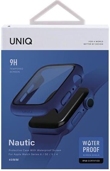 Actual product image PanzerGlass Case UNIQ Nautic Apple Watch 40mm blue / blue