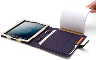 Produktbild booq pad, Tasche mit integr. Notizblock für iPad (iPad 2011 (2. Gen))