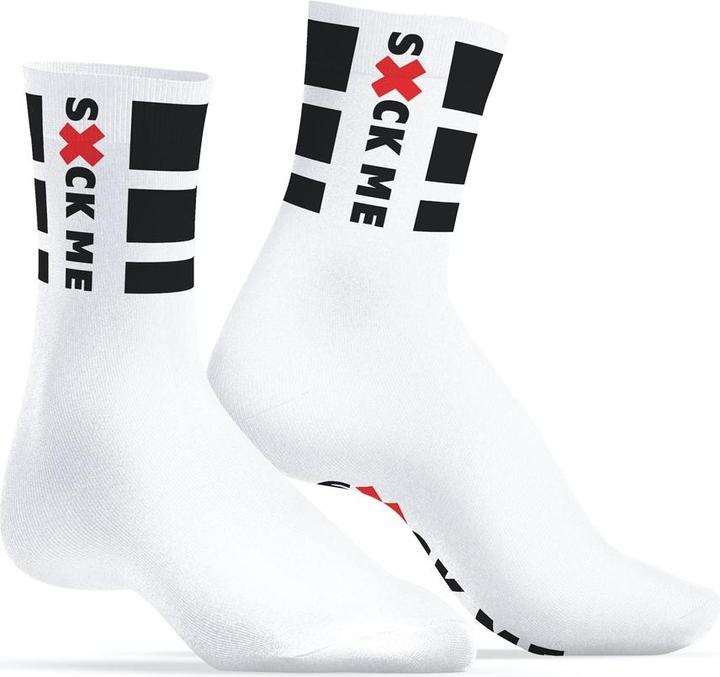 Actual product image Sneakxx Suck Me" socks (39 - 45)