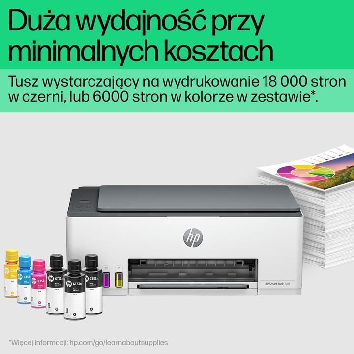 Produktbild HP Smart Tank 580 (Tintentank, Farbe)