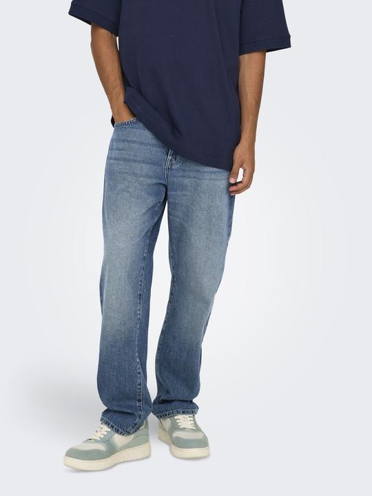 Actual product image Only & Sons Onsedge Straight Box Tai Dnm Cbo Noos (W31/L32)