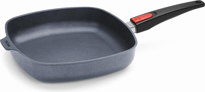 Produktbild Woll 1628 DPI Diamond Lite Guss-Hochrandpfanne, mit abn. Stiel, 28cm, Induktion (28 cm, Pfannenset + Topfset, Aluminiumguss)