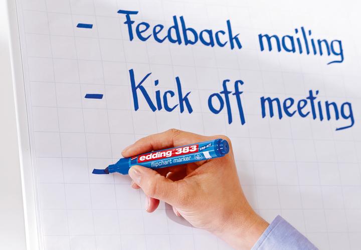 Actual product image Edding Flipchart marker 383 (Blue, 5 mm, 1 x)