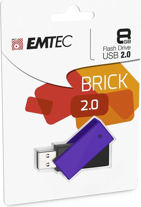 Image du produit Emtec C350 Brick (8 Go, USB-A)