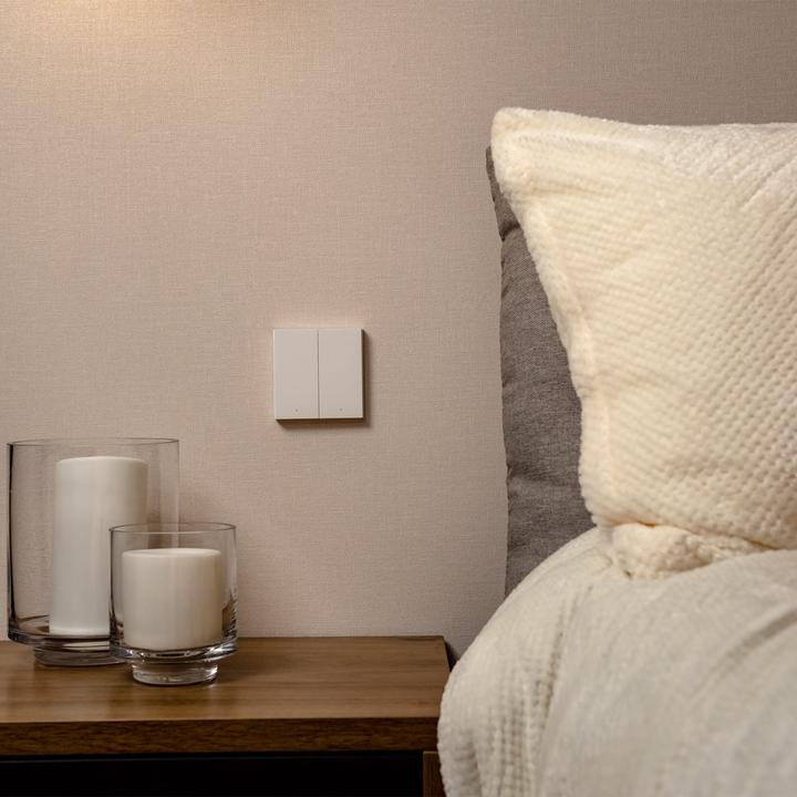 Produktbild Aqara Smart Wall Switch H1 Weiss With Neutral, Single Rocker (Zigbee)