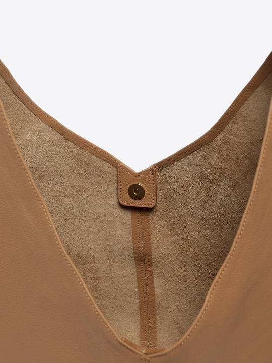 Actual product image Marc Ellis Damen Umhängetasche Made In Italy - Modell Seraphina Lux - 100% Leder - 50.0 X 53.0 X 13.0 Cm