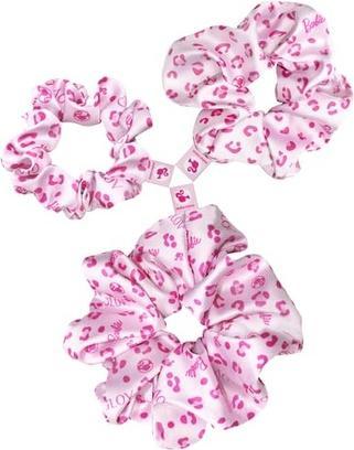 Immagine prodotto Glov Barbie Hair Scrunchies for Girls Satin Hair Bands Set of 3 Pink Panther (Elastico per capelli)