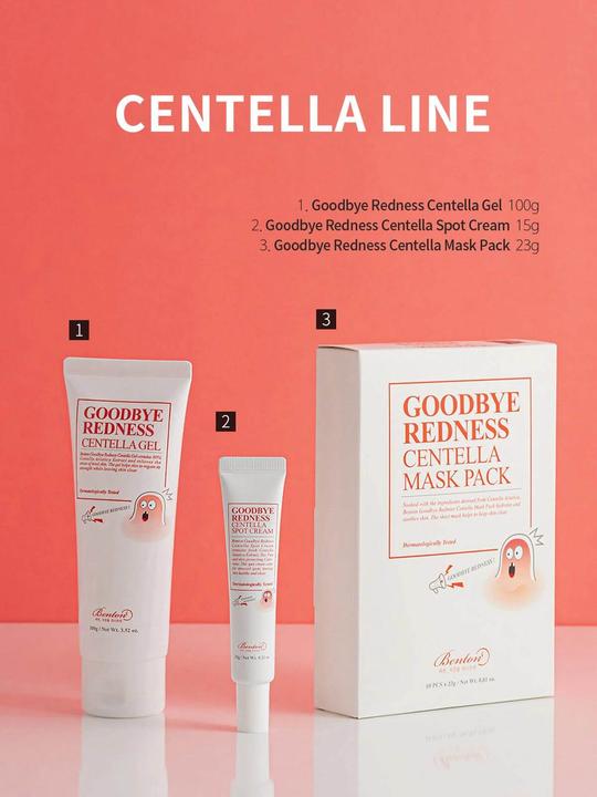 Actual product image Benton Goodbye Redness Centella Mask