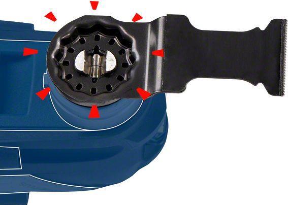 Produktbild Bosch Professional Zubehör EXPERT Grout Segment Blade ACZ 85 RD4 Blatt für Multifunktionswerkzeuge, 85 mm