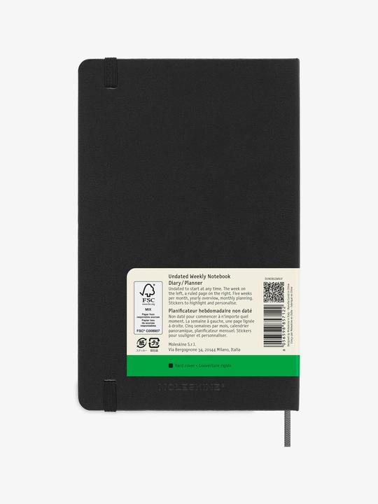 Actual product image Moleskine Notebook (A5, English)