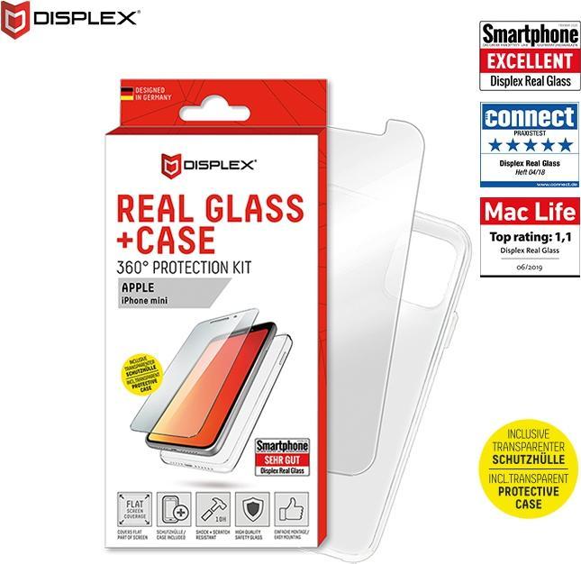 Produktbild Displex Real Glass, 2D Panzerglas + Handyhülle (1 Stück)