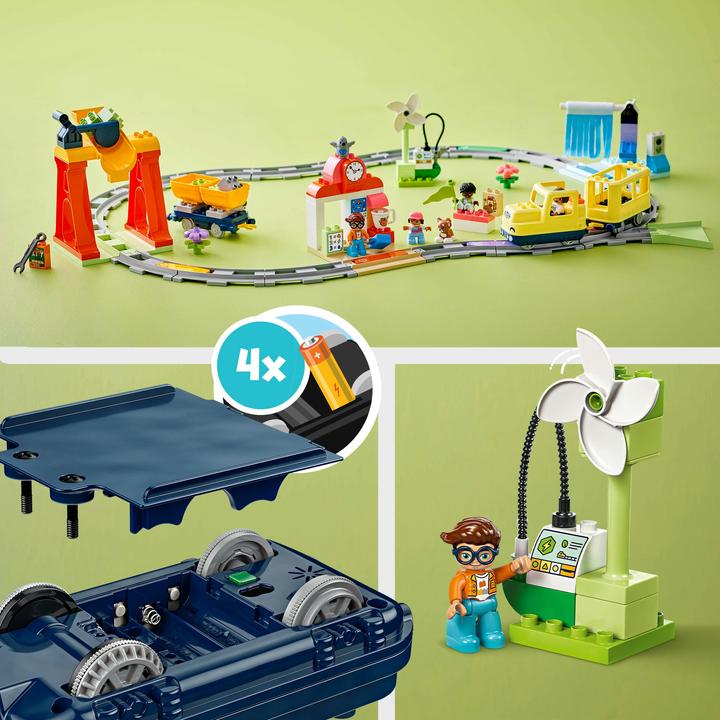 Produktbild LEGO Grosse interaktive Eisenbahn (10428)