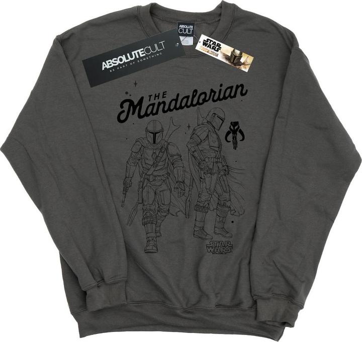 Star Wars The Mandalorian Hunter Profile Sweatshirt (M)