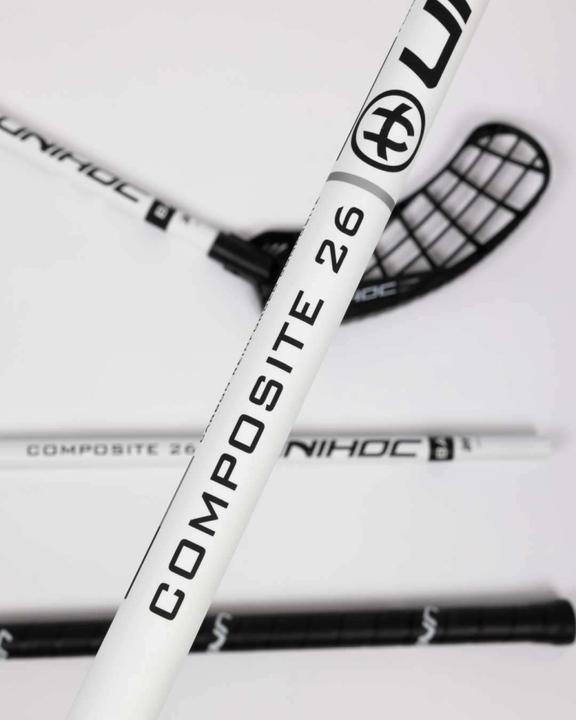 Produktbild Unihoc EPIC COMPOSITE 26 schwarz/weiss 23/24 (104 cm, Links)
