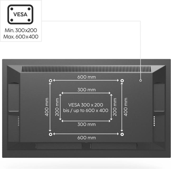 Image du produit Hama Support TV, Chevalet sur pied, réglable en hauteur, 191 cm (75") jusqu'à 40 kg (75", 40 kg)