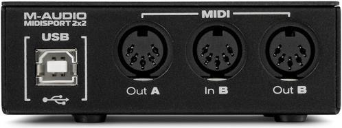 Produktbild M-Audio MIDISport 2x2, MIDI-Interface, 2x IN, 2x OUT (USB)