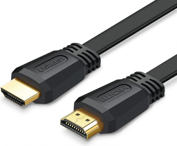 Image du produit Ugreen HDMI 2.0 bande plate 4K 1080p plaqué or (3 m, HDMI)