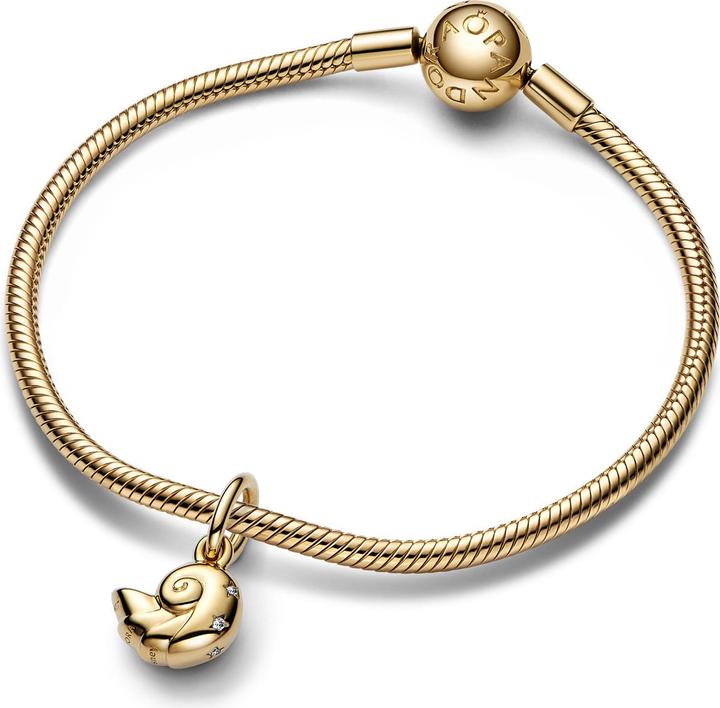 Produktbild Pandora Disney Arielle die Meerjungfrau Verzauberte Muschel (Gelbgold plattiert, Metalllegierung)