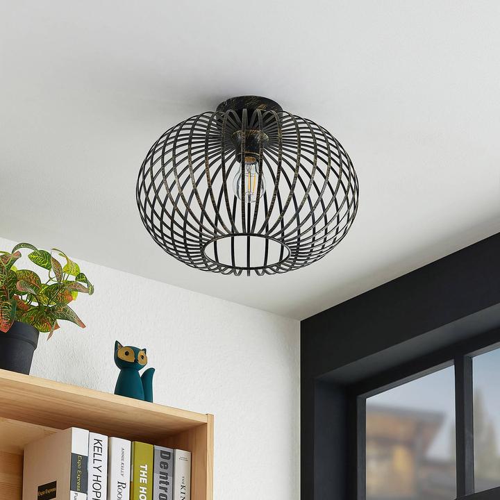 Actual product image Lindby Rosalea ceiling light, brass (E27)