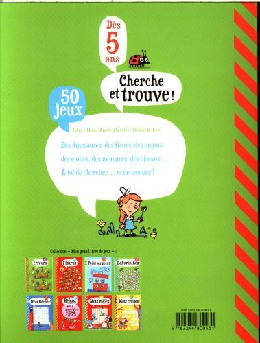 Image du produit Cherche et trouve : 50 jeux (Français, Collectif, 2023)