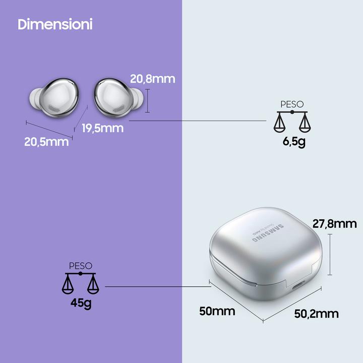 Actual product image Samsung Galaxy Buds Pro (ANC, 5 h, Wireless)
