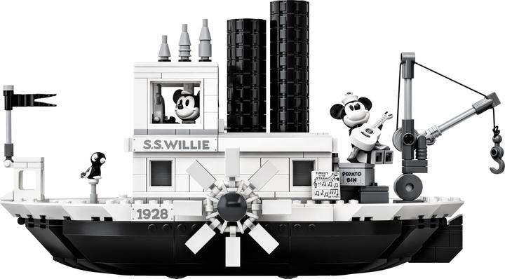 Image du produit LEGO Bateau à vapeur Willie (21317, LEGO Ideas, LEGO difficiles à trouver)