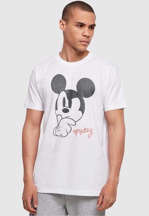 Actual product image Absolute Cult Mickey Mouse - Distressed Ponder Basic T-Shirt - 115097 (XXL)