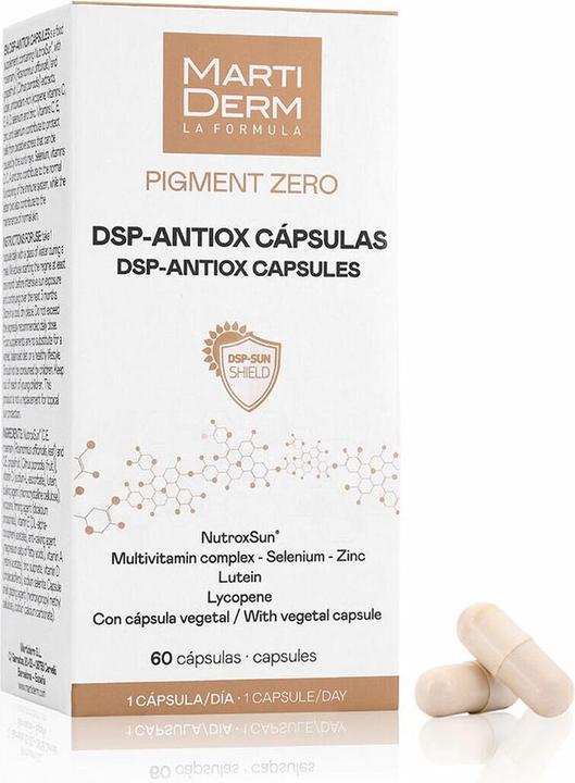 Nährwerte und Zutaten Martiderm Antiox FOTOPROT Oral 60 Capsules (Körperlotion)