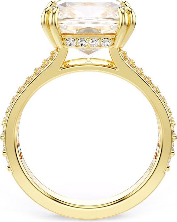 Produktbild Swarovski Stilla Cocktail Ring Kissenschliff Weiss Gold (50)