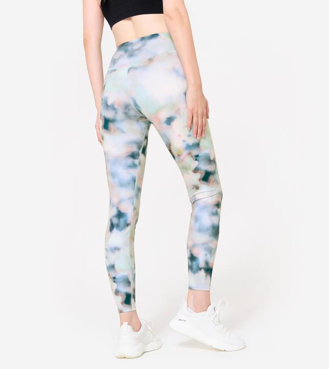 Actual product image Domyos Leggings Damen hoher Taillenbund - bunt (W28/L31)