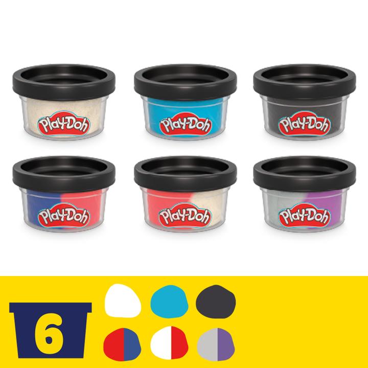 Actual product image Play-Doh Marvel Hero Adventure Playset with 3 Marvel Action Figures and Accessories, 4+