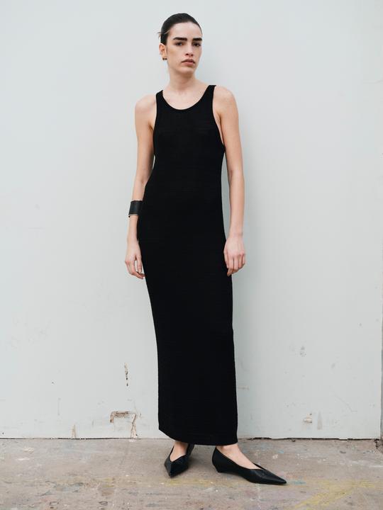 Produktbild Vila Ärmelloses Maxi Strickkleid (L)