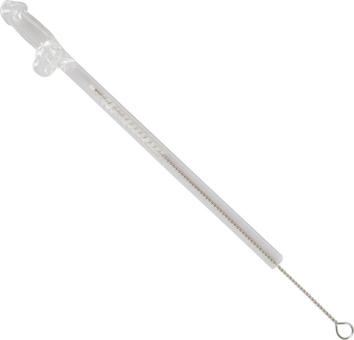 Produktbild NoBraPro Glass Drinking Straw Willy (4 x)