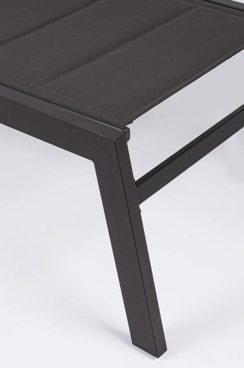 Produktbild Bizzotto Sonnenliege Hilde mit Rollen hoch LD30 anthrazit (200 cm)