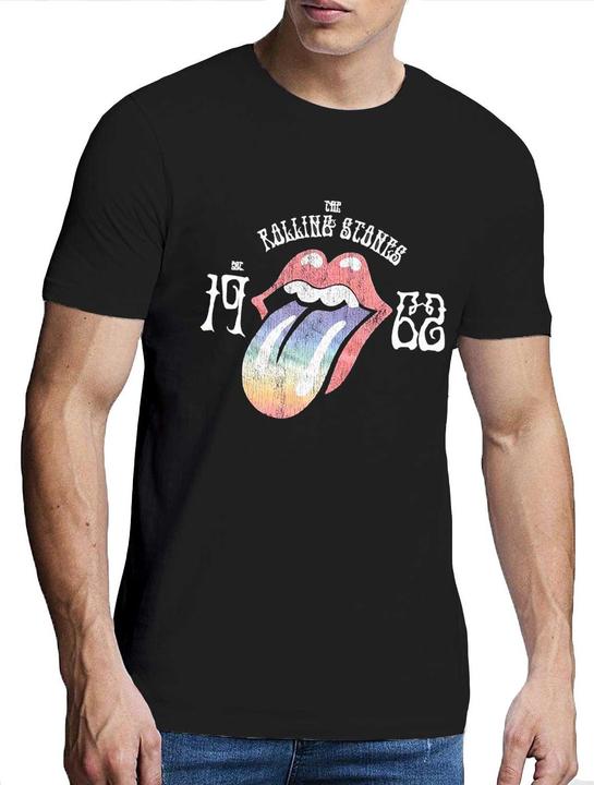 Actual product image The Rolling Stones Sixty Rainbow Tongue 62 (M)