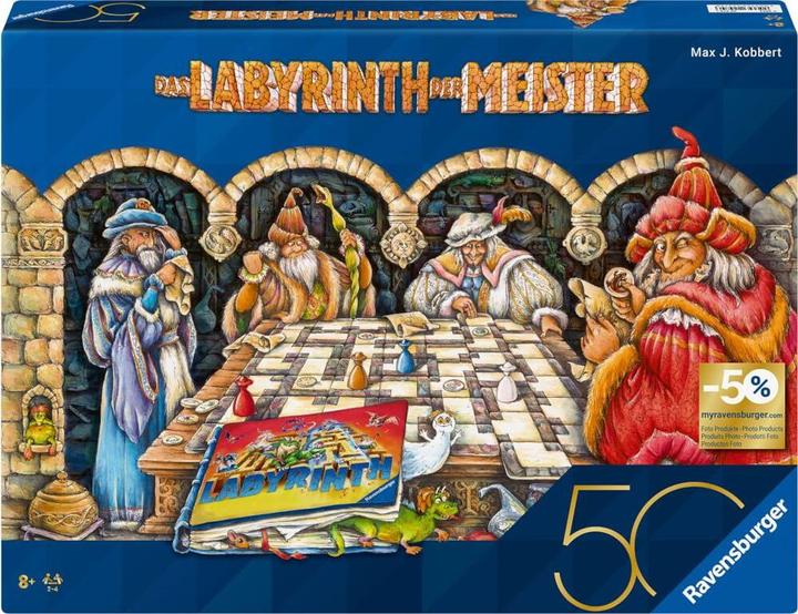 Produktbild Ravensburger 22474 Labyrinth der Meister - Die Meisterversion des verrückten Labyrinths für 2 - 4 (Deutsch)
