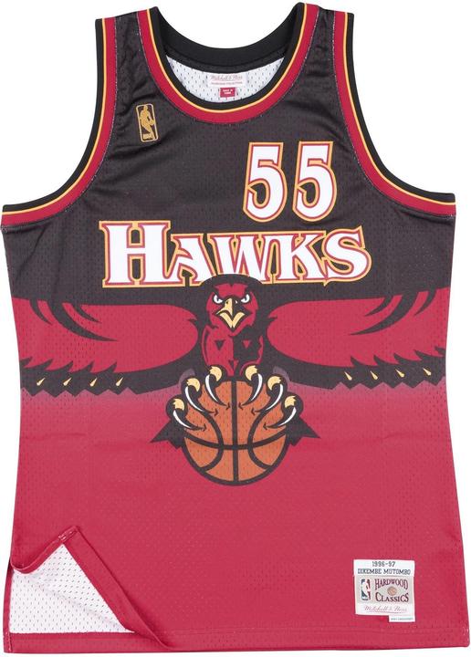 Mitchell & Ness Swingman Jersey Atlanta Hawks 9697 Dikembe Mutombo (XL)