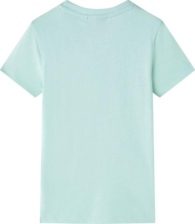 Immagine prodotto VidaXL Maglietta per bambini Verde menta chiaro 128,Materiale: 100 (128)