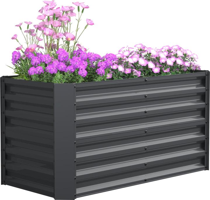 Produktbild VCM Metall Pflanzbeet Hochbeet 120x60 Galdo