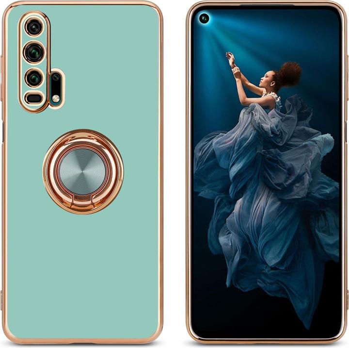Actual product image Cadorabo Case for Honor 20 PRO in TPU with camera protection and ring LM089 Style (Honor 20 Pro)