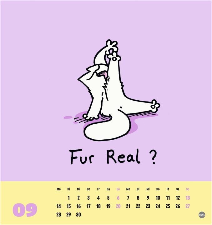 Produktbild Simons Katze Postkartenkalender 2026 (16 x 17 cm, Harter Einband, Deutsch)
