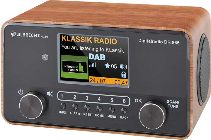 Actual product image Albrecht DR 865 Senior (DAB+, FM)
