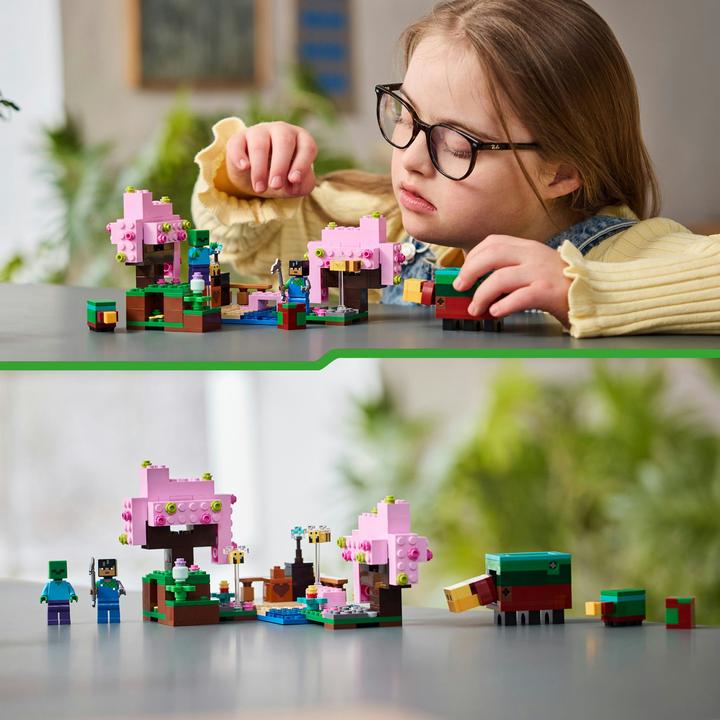 Produktbild LEGO Der Kirschblütengarten (21260, LEGO Minecraft)