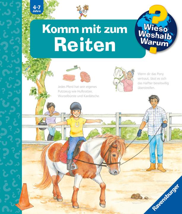 Produktbild Ravensburger Wieso? Weshalb? Warum?, Band 73: Komm mit zum Reiten (Deutsch, Andrea Erne, Melanie Brockamp, 2023)