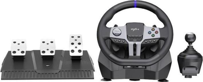 Produktbild PXN Gaming Wheel PXN-V9Gen2 (PC / PS3 / PS4 / XBOX ONE / XBOX SERIES S&X / SWITCH) (Switch, PS4, PS3, Xbox Series S, PC, Xbox One S)