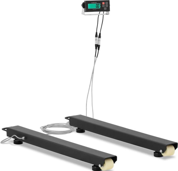 Actual product image Steinberg Weighing Scale - digital - 2500 kg / 0.5 kg - 1000 x 100 mm
